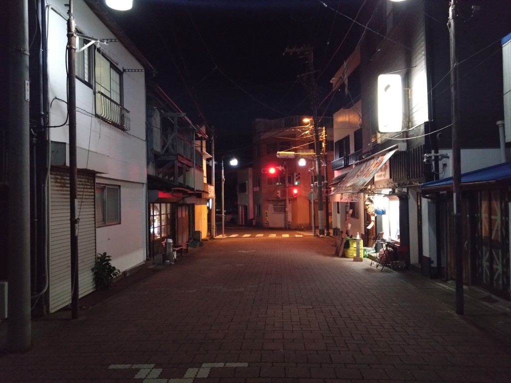 三崎の港町の風景